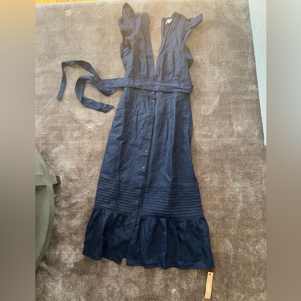 Reformation Navy blue sundress, size 8, NWT.
